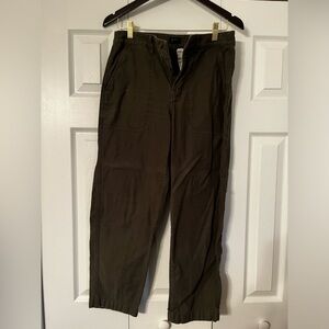 J. Crew Women’s Dark Olive Pants